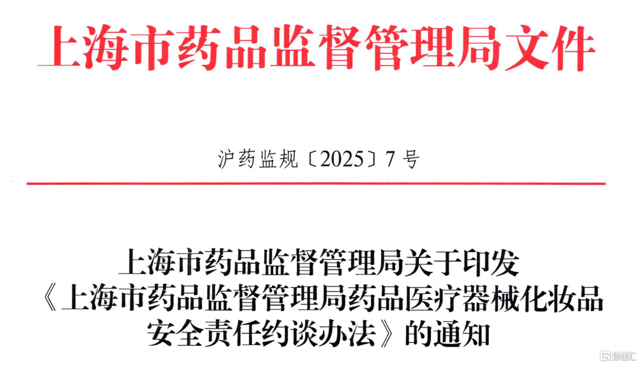 *图源：上海市药品监督管理局官网