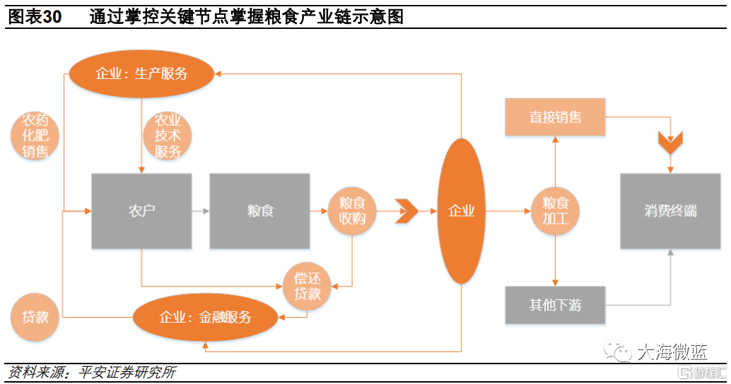 粮食产业链梳理龙头概念股浮现