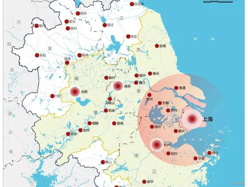 长三角一体化,同"一带一路"建设,京津冀协同发展,长江经济带发展,粤港