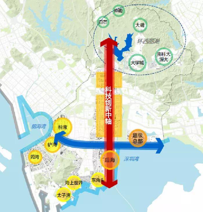 一大道:南山硅谷大道启动蛇口国际海洋城规划研究,面积约12平方