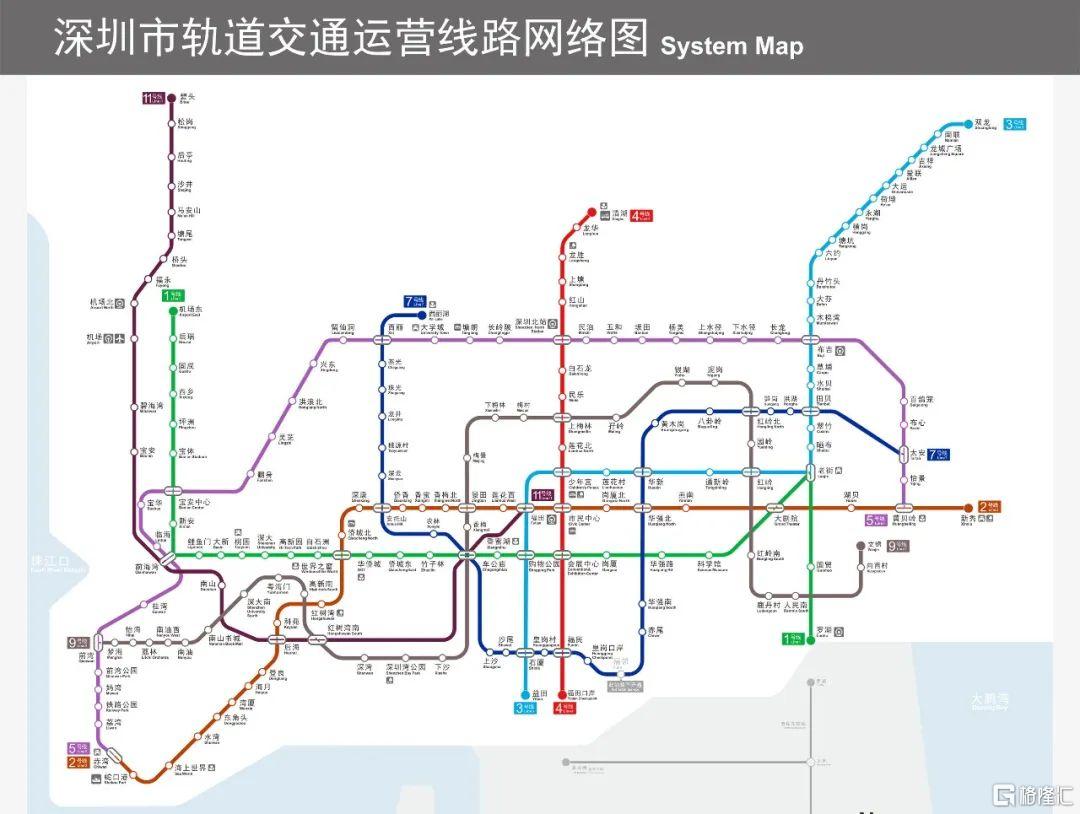 深圳龙华区地铁规划图片