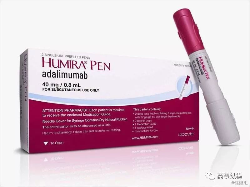 药王humira的诞生记和专利战