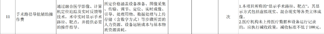 *图源：《手术和治疗辅助操作类医疗服务价格项目立项指南（试行）》